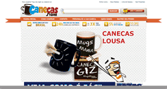 Desktop Screenshot of canecas.ind.br