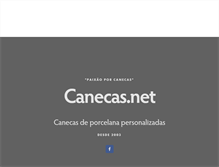 Tablet Screenshot of canecas.net